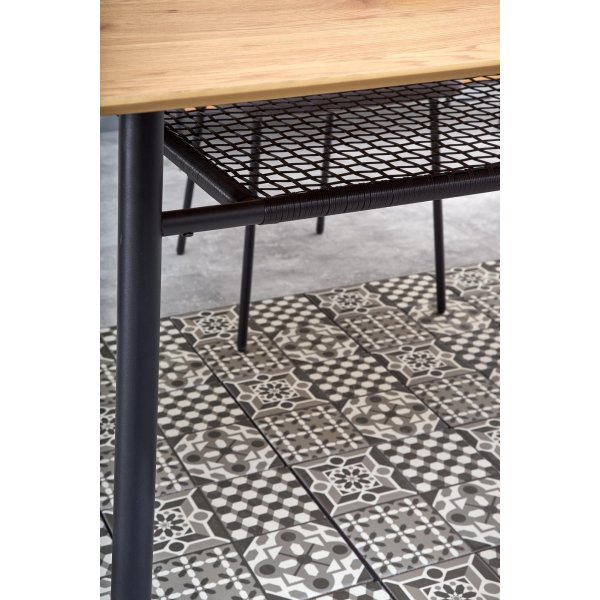 Rankin Esstisch 160 cm - Eiche/schwarz Rankin Esstisch 160 cm - Eiche/schwarz