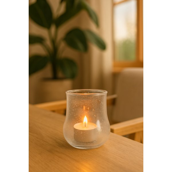Volta Kerzenlaterne - Klares Glas