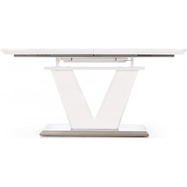 Annelise Esstisch 160-220 cm - Weiß Hochglanz Annelise Esstisch 160-220 cm - Weiß Hochglanz