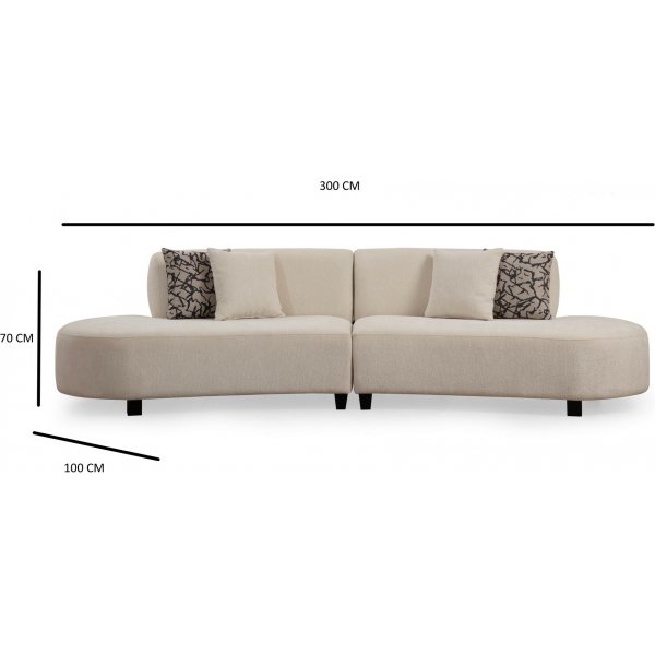 Sofa Perry - 300 cm
