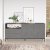 Luvio Sideboard 32 - Grau/Schwarz