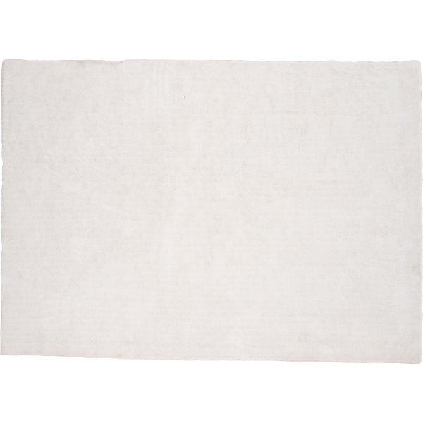 Lawson Teppich - Weie Viskose-Optik