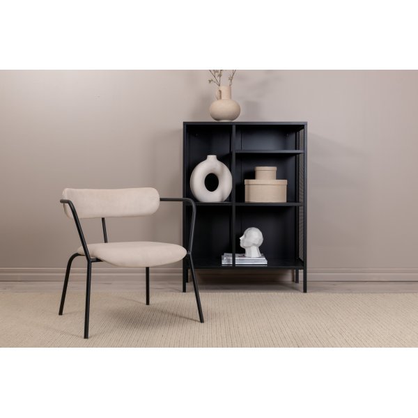 Shaun Sessel - Beige Samt Shaun Sessel - Beige Samt