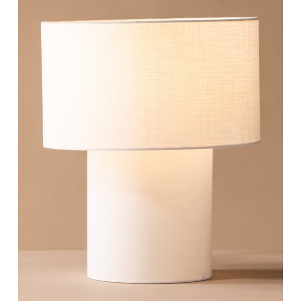 Globia Tischlampe - Beige