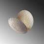 Yosma Wandleuchte - Silber/Gold