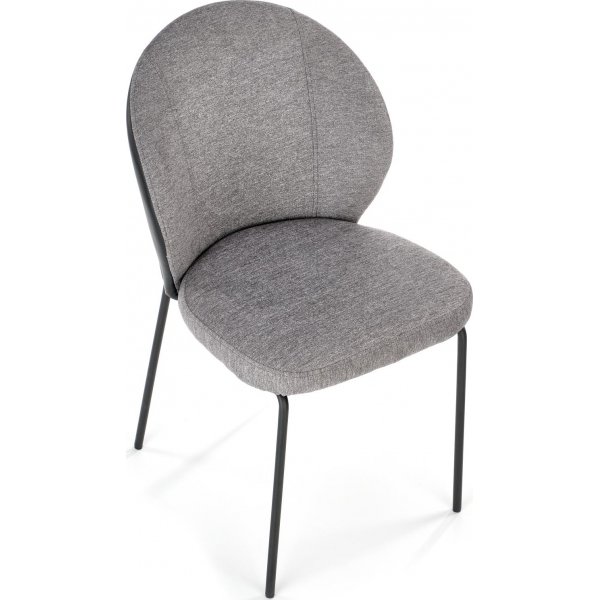 Cadeira Esszimmerstuhl 471 - Grau/Schwarz Cadeira Esszimmerstuhl 471 - Grau/Schwarz