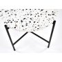 Sidewalk Couchtisch 50 cm - Terrazzo/schwarz