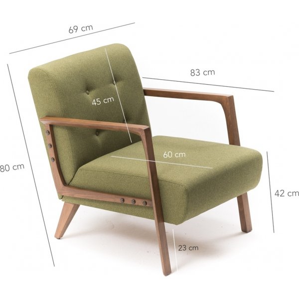 Kemer-Sessel - Grün Kemer-Sessel - Grün