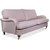 Howard London Premium 4-Sitzer gerades Sofa - Pink