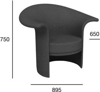 Tulipan-Sessel - Optionale Farbe des Rahmens und der Polsterung Tulipan-Sessel - Optionale Farbe des Rahmens und der Polsterung