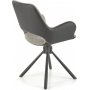Cadeira Esszimmerstuhl 494 - Grau/Schwarz