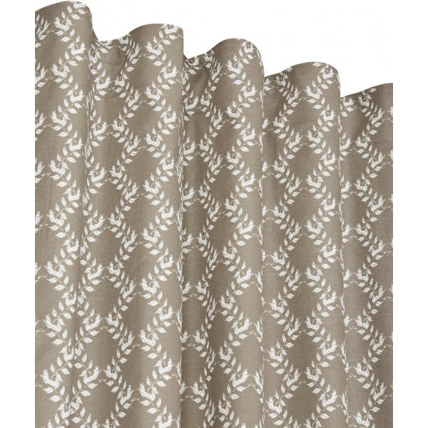 Anne Vorhang 2er-Pack 2 x 140 x 260 cm - Nougat