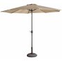 Sonnenschirm Cali D300 cm aus Aluminium - Beige