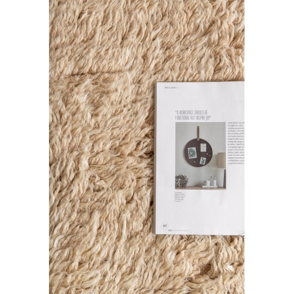 Wollteppich Yoko - Beige Wollteppich Yoko - Beige