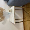 Kundenbild Palasso Lampentisch - Messing / Hell marmoriert