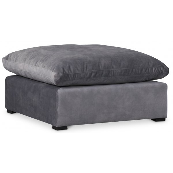 Fiskvik Fuhocker XL - Grauer Velours