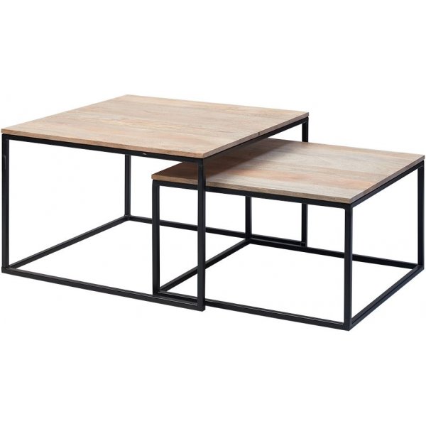 Melissa Tisch 75x75 | 65x65 cm - Holz/schwarz