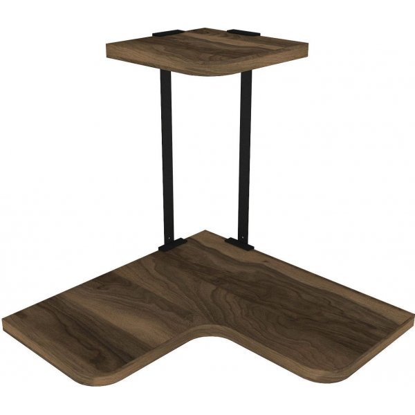 Agora Wandregal - Nussbaum/schwarz