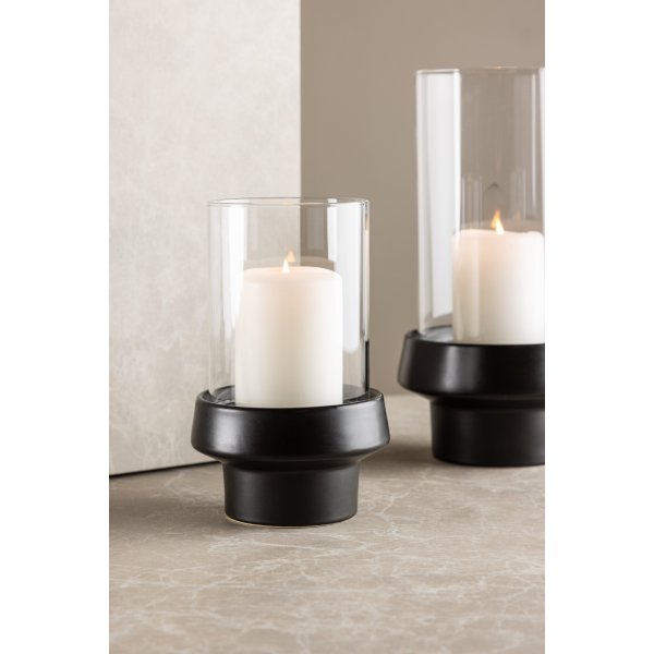 Davida Laterne 13 x 20 cm - Schwarz Davida Laterne 13 x 20 cm - Schwarz