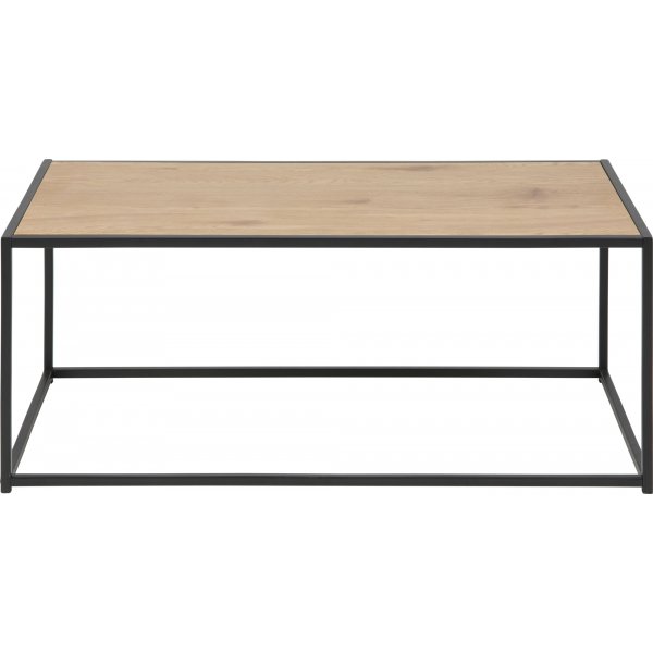 Seaford Couchtisch 100 cm - Eiche/schwarz