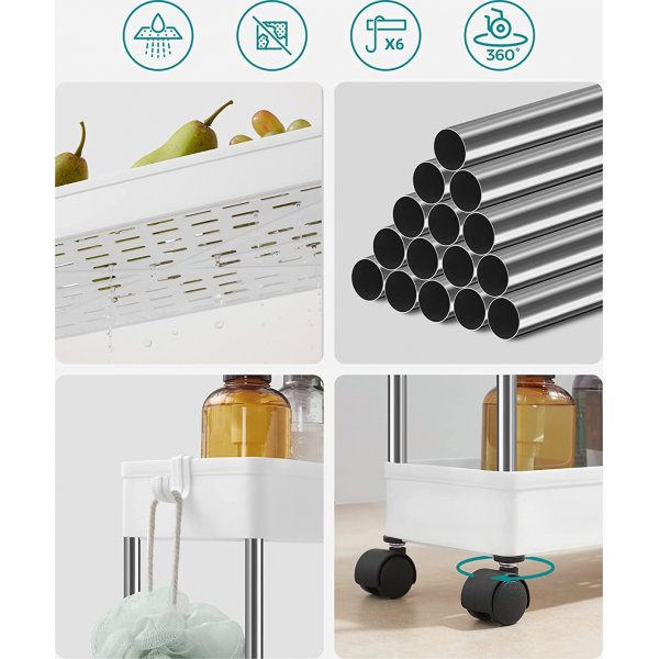 Criollo Kchenregal 83 cm - Wei