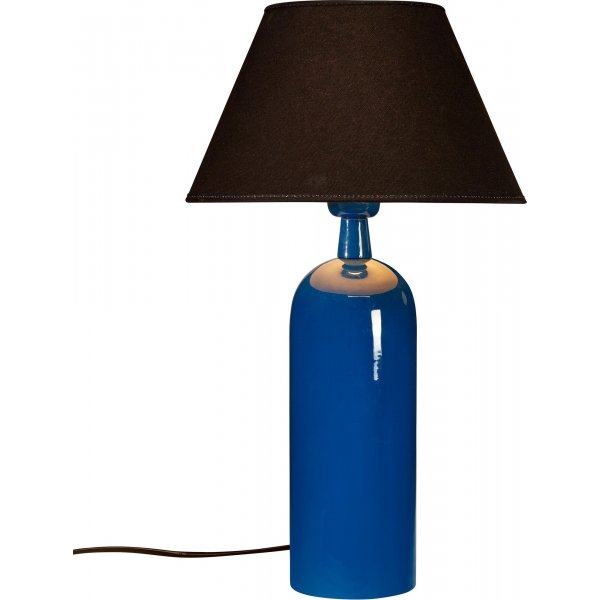 Carter Tischlampe - Blau/Schwarz - 46 cm Carter Tischlampe - Blau/Schwarz - 46 cm
