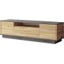 Luvio Medienbank 4 - Silber/Wei