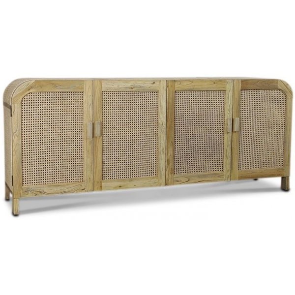 Decimus Rattan-Sideboard mit 4 Tren