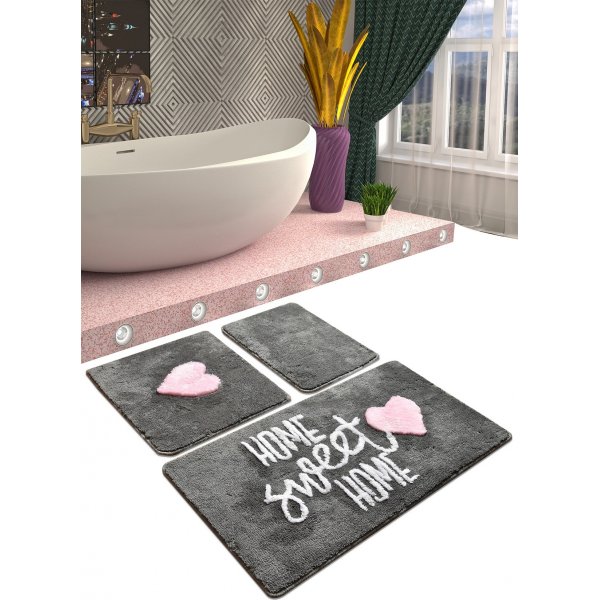 Domum Badezimmermatte - Schwarz Domum Badezimmermatte - Schwarz