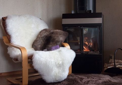 Gently Langhaariges Schaffell - Weiß Gently Langhaariges Schaffell - Weiß