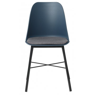Oman dunkelblauer Stuhl mit Sitzkissen