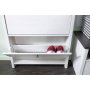 Salvador Schuhschrank - Wei/Schwarz