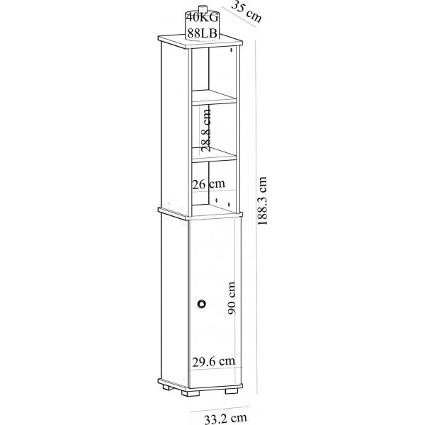 Niles Schrank - Wei�