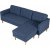 Diwan-Sofa, wendbar, in Firenze-Blau