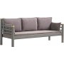 Kappis 3-Sitzer Outdoor-Sofa - Braun