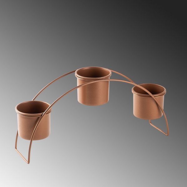 Plato 12 Vorratstöpfe - Kupfer Plato 12 Vorratstöpfe - Kupfer