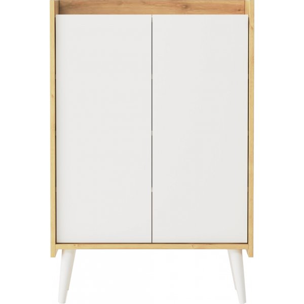 Ruby Schuhschrank - Anthrazit/Eiche