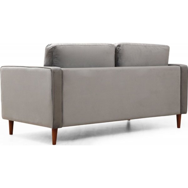 Rome 2-Sitzer-Sofa - Hellgrau Rome 2-Sitzer-Sofa - Hellgrau