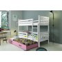Carino Etagenbett mit Zustellbett 80 x 190 cm - Beliebige Farbe