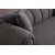 Puffy 3-Sitzer-Sofa - Anthrazit