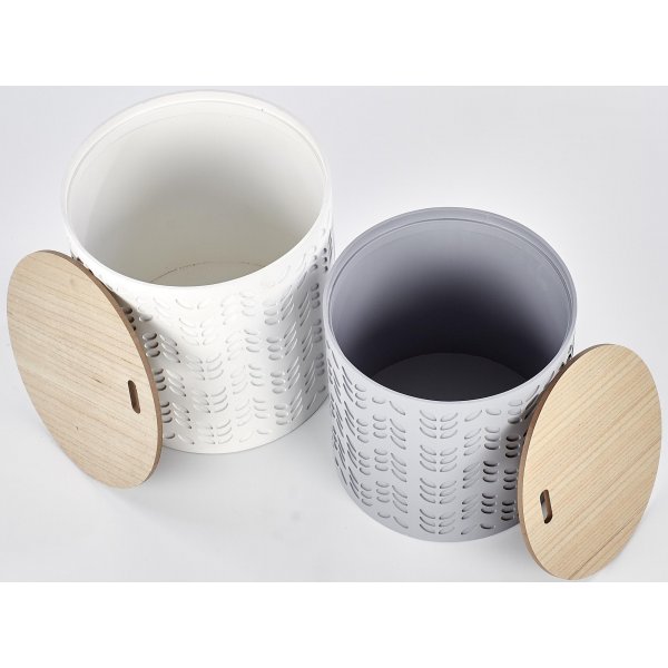 Trudie Satztische - wei/grau