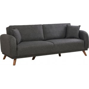 Kronos 3-Sitzer-Schlafsofa Anthrazit