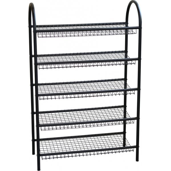 Roger Schuhregal - Schwarz