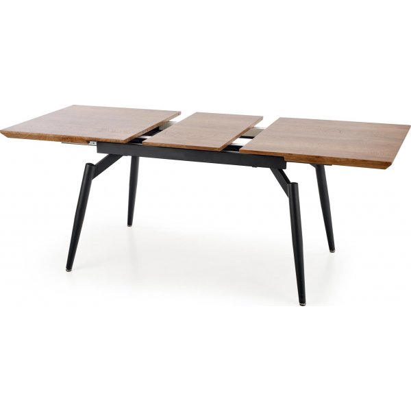 Mishi Esstisch 140-180 cm - Eiche/schwarz Mishi Esstisch 140-180 cm - Eiche/schwarz