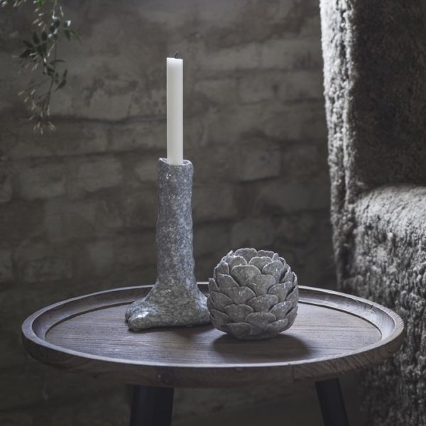 Lizzie Kerzenhalter - Grau Lizzie Kerzenhalter - Grau