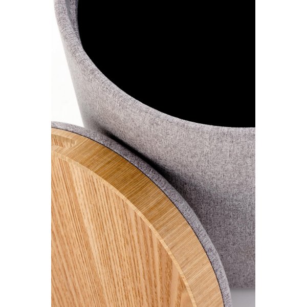 Crisp Hocker - Grau Crisp Hocker - Grau