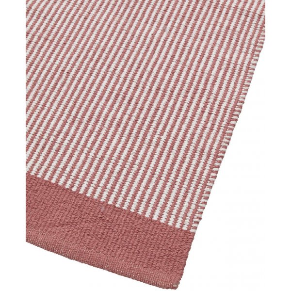 Streifenteppich - Rosa