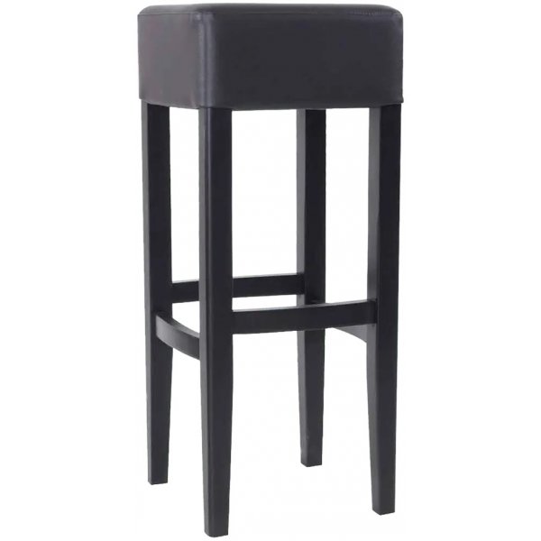 Quadratischer Barhocker - Optionale Farbe des Rahmens und der Polsterung