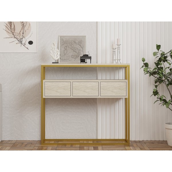 Guarda Konsolentisch - Travertin