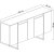 Lux Sideboard - Anthrazit/Silber